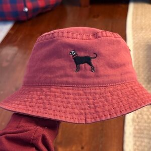 The Black Dog Dusty Rose Hat NWT